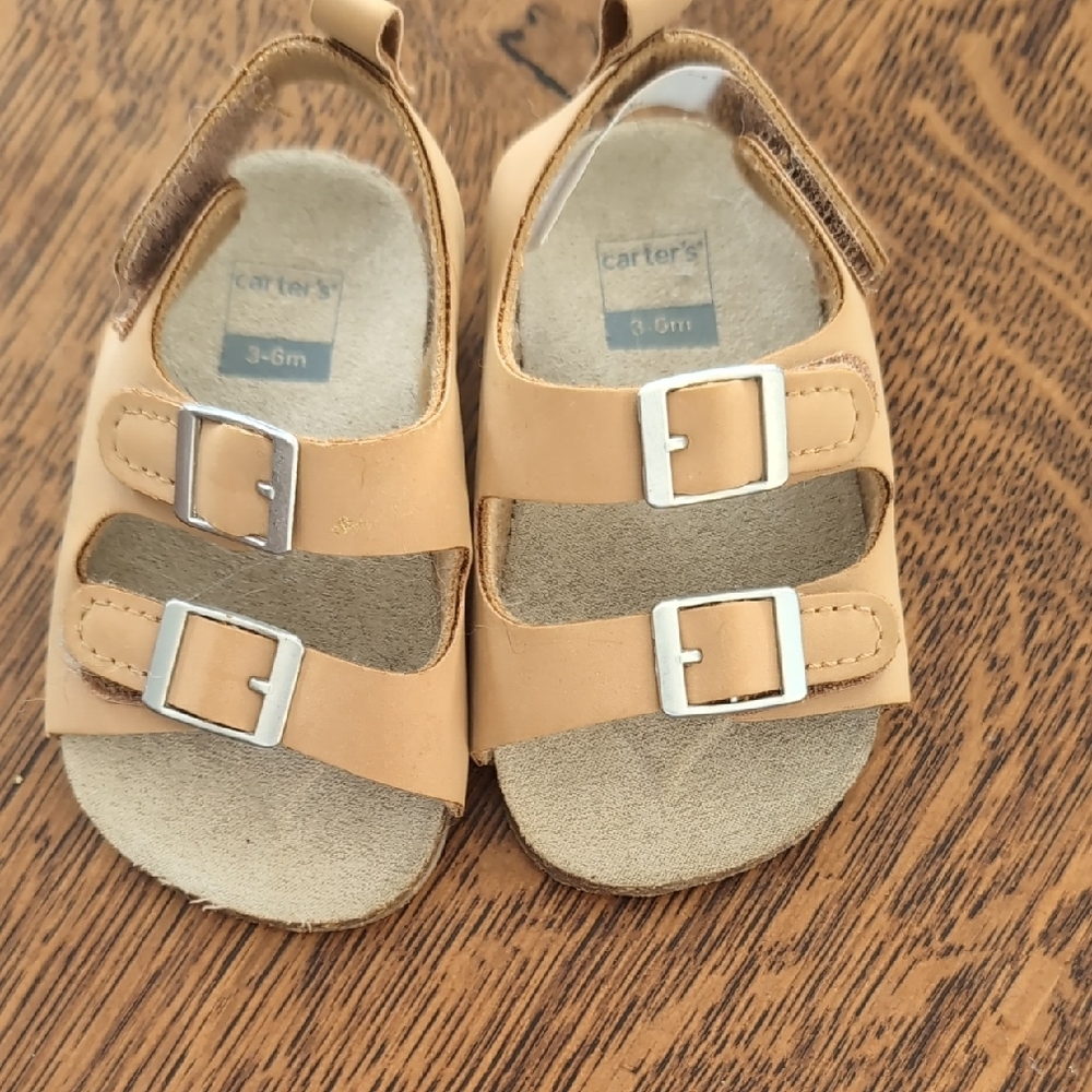 Carter's Tan Baby Sandals